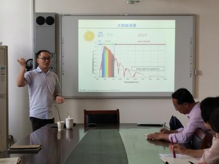 暨南大学朱明山博士来我院做学术报告1